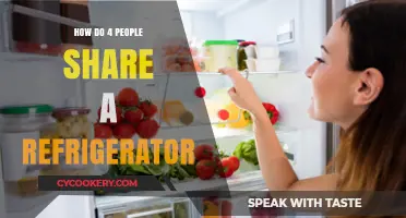 Efficient Fridge Sharing Tips for Four People in Small Spaces