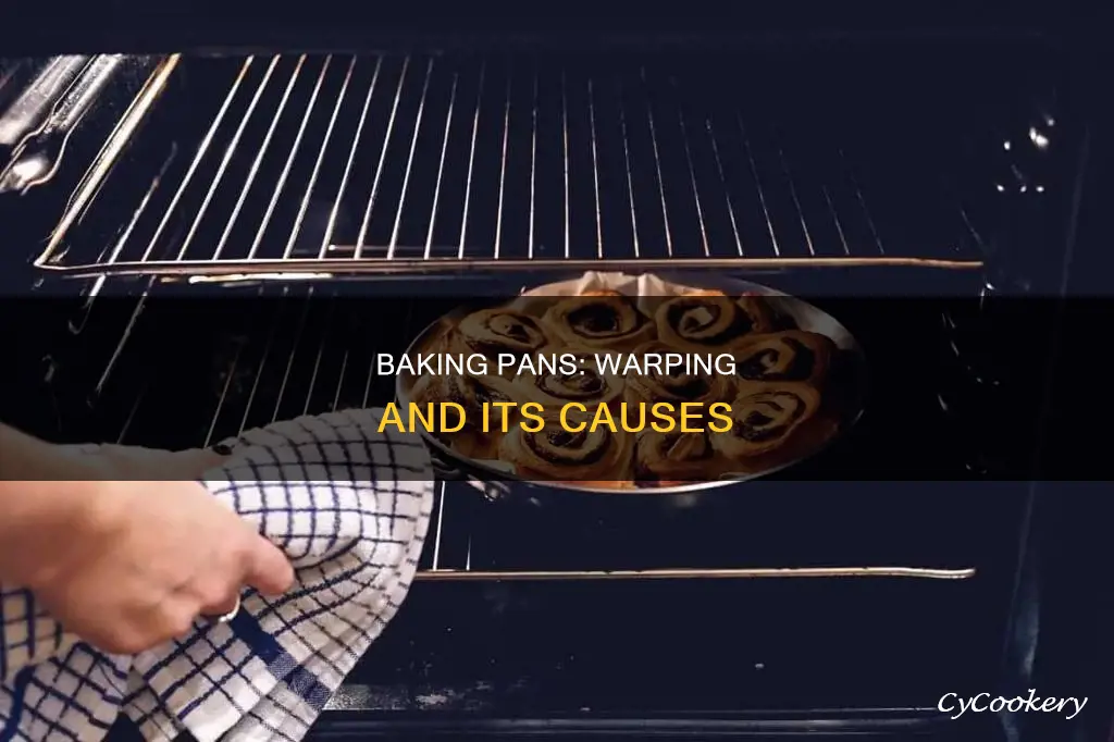 how do baking pans get warped