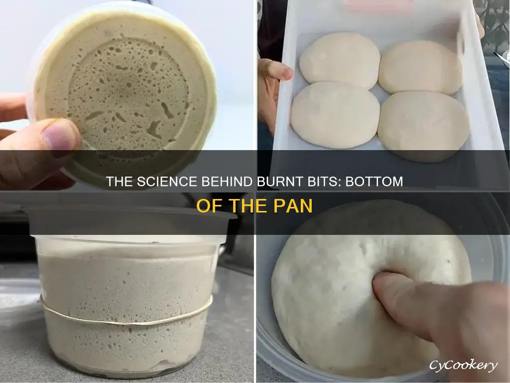 how do bibbles form at the bottom of a pan