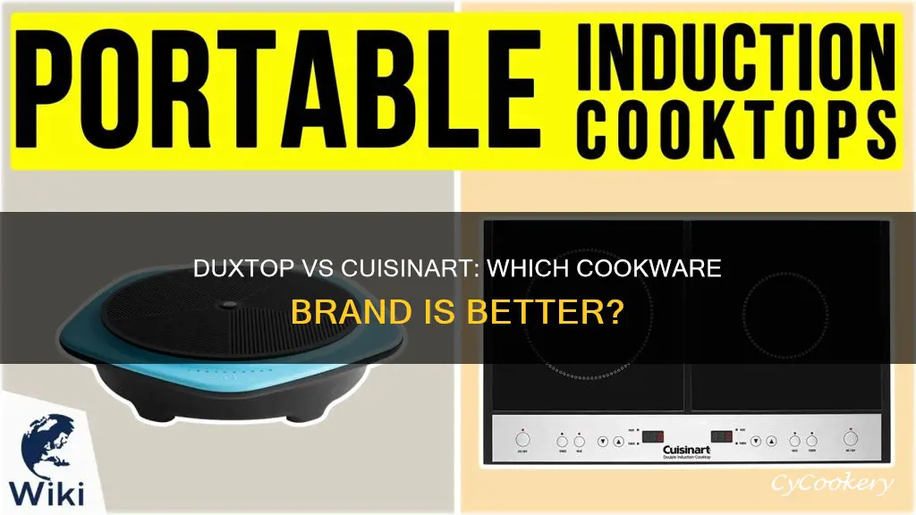 how do duxtop pans compare to cuisinart