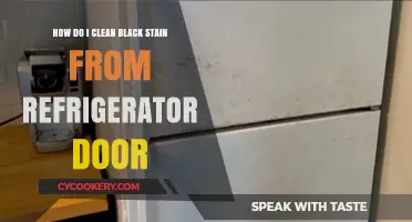 Effective Tips to Remove Black Stains from Your Refrigerator Door