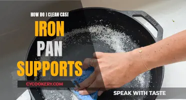 Cleaning Cast Iron: Pan Support Maintenance Simplified