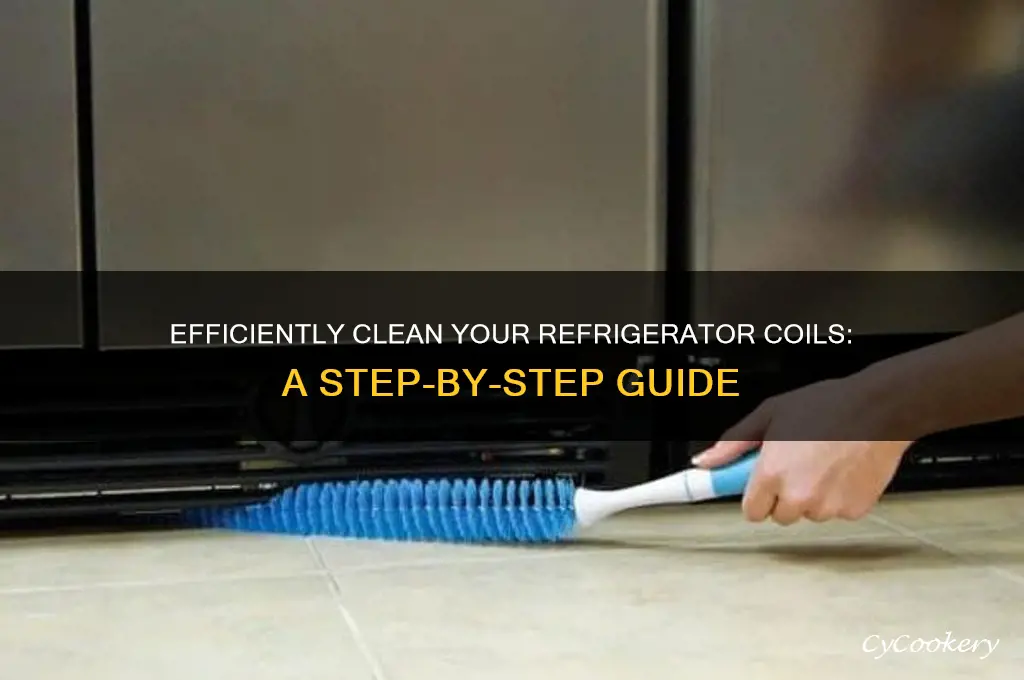 how do i clean my refrigerator coils