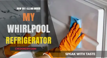 Easy Steps to Clean Under Your Whirlpool Refrigerator