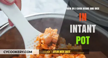 Cooking Beans and Rice: Instant Pot Magic