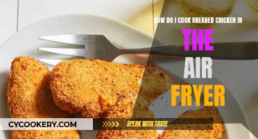 Crispy Air-Fried Breaded Chicken: A Quick and Easy Guide