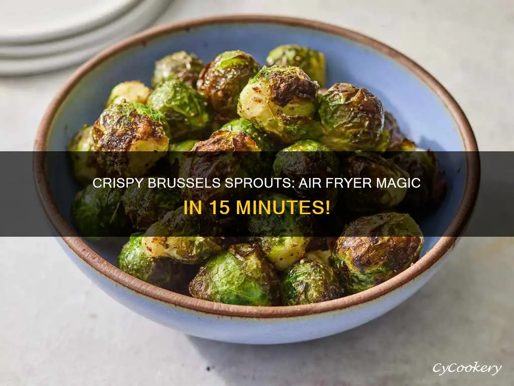 how do i cook brussels sprouts in the air fryer