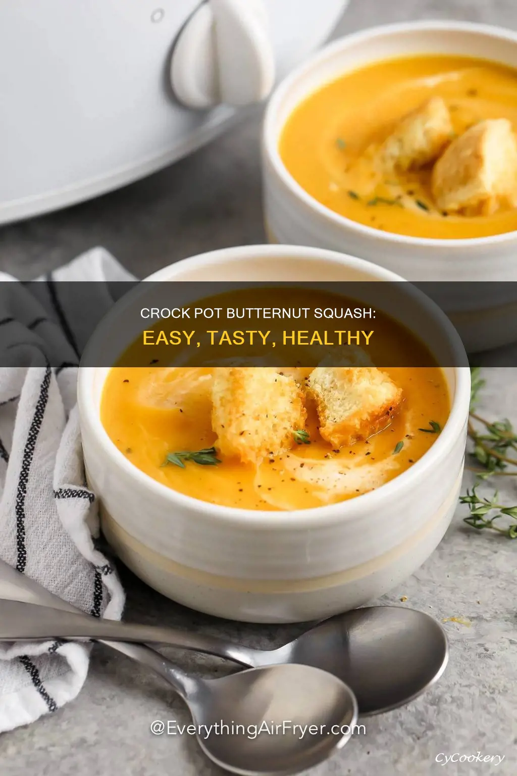 how do I cook butternut squash in a crock pot
