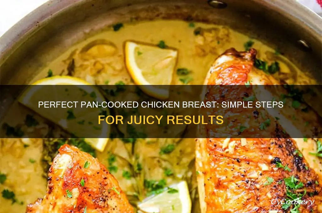 how do I cook chicken breast for use in pan