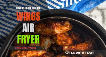 Crispy, Golden Chicken Wings: Air Fryer Mastery