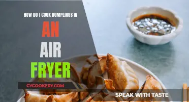 Air Fryer Dumplings: Quick and Easy Deliciousness