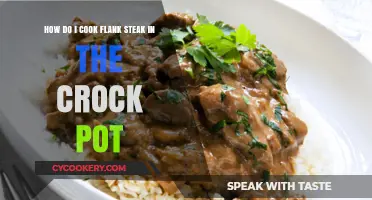Crock Pot Flank Steak: Tender, Juicy, and Easy!