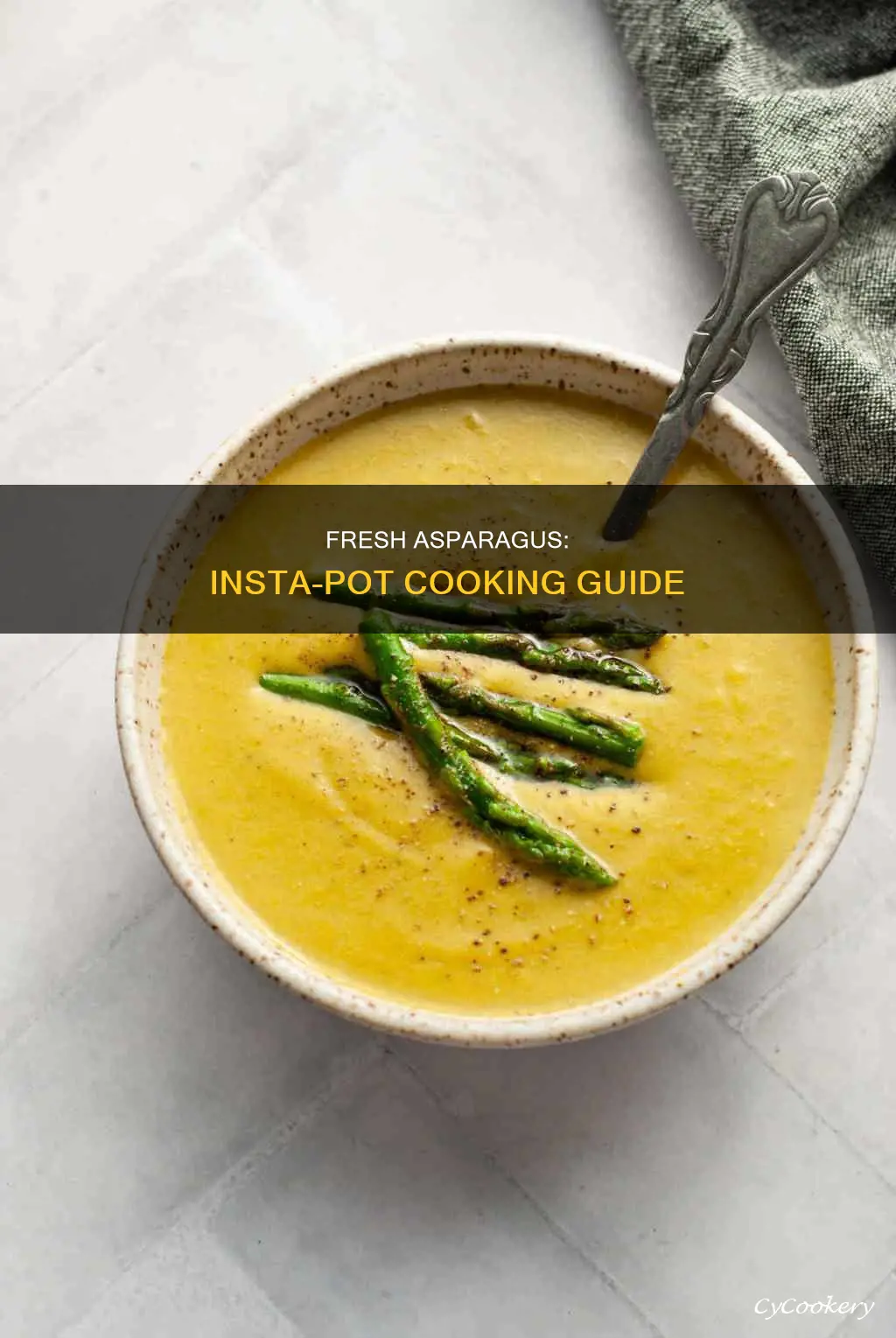 how do I cook fresh asparagus in a insta pot
