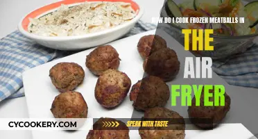 Air Fryer Magic: Cooking Frozen Meatballs to Perfection