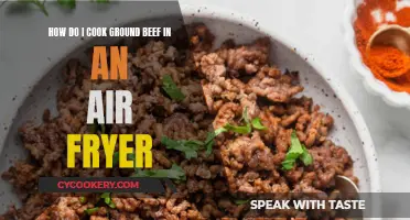 Air Fryer Ground Beef: Quick, Tasty, and Easy!