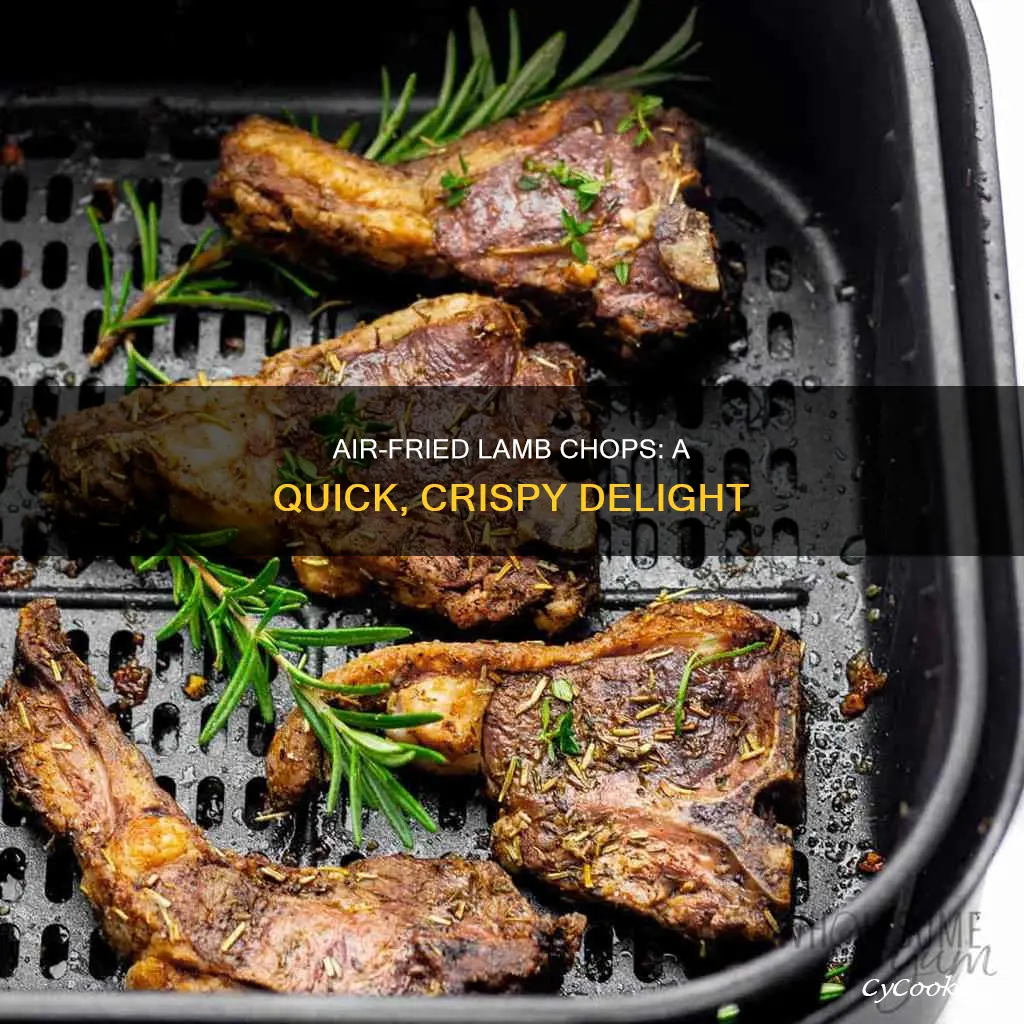how do i cook lamb chops in an air fryer