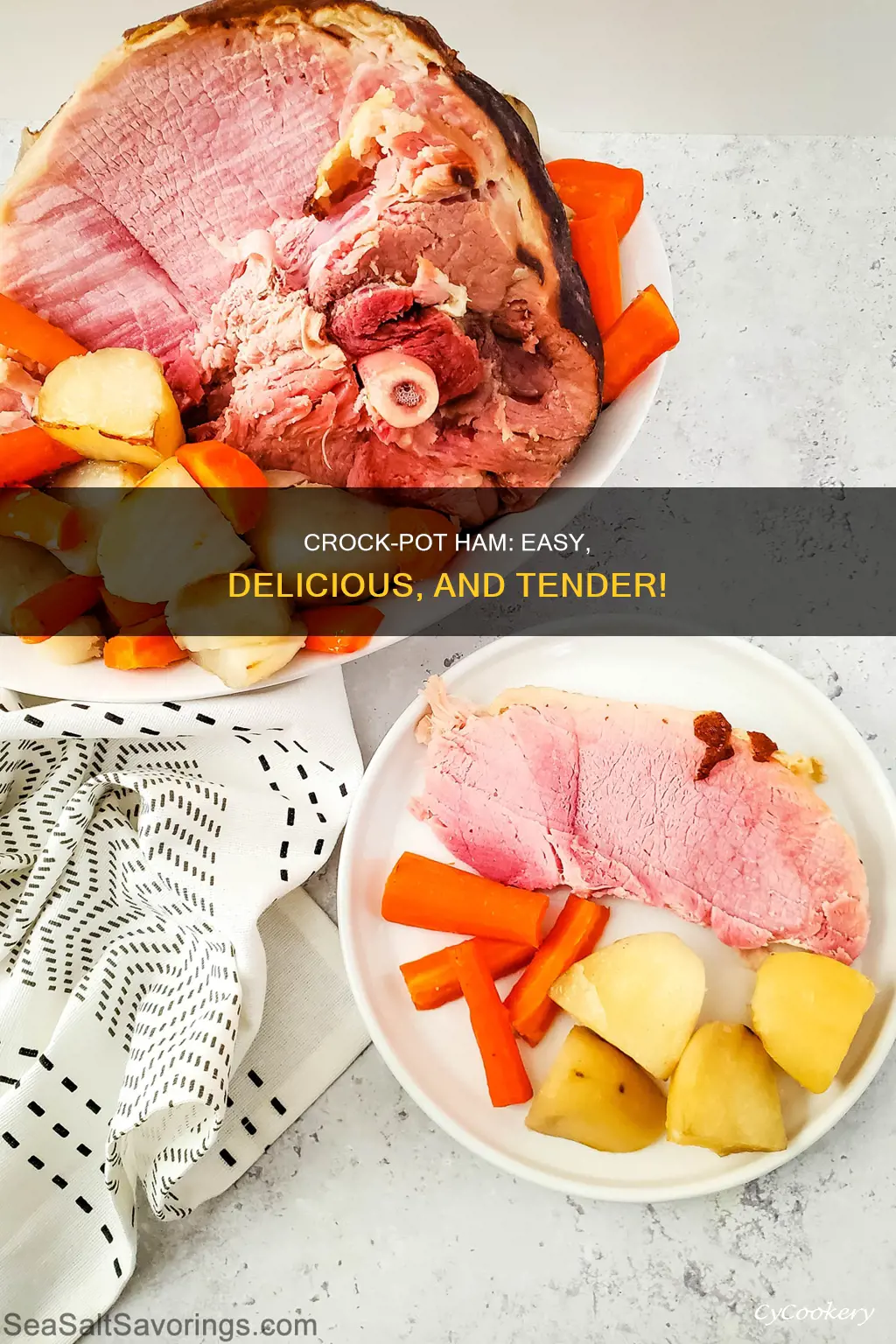 how do I cook my ham in the crock pot
