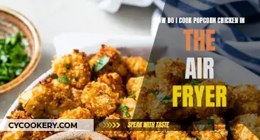 Crispy Popcorn Chicken: Air Fryer Perfection in 15 Minutes