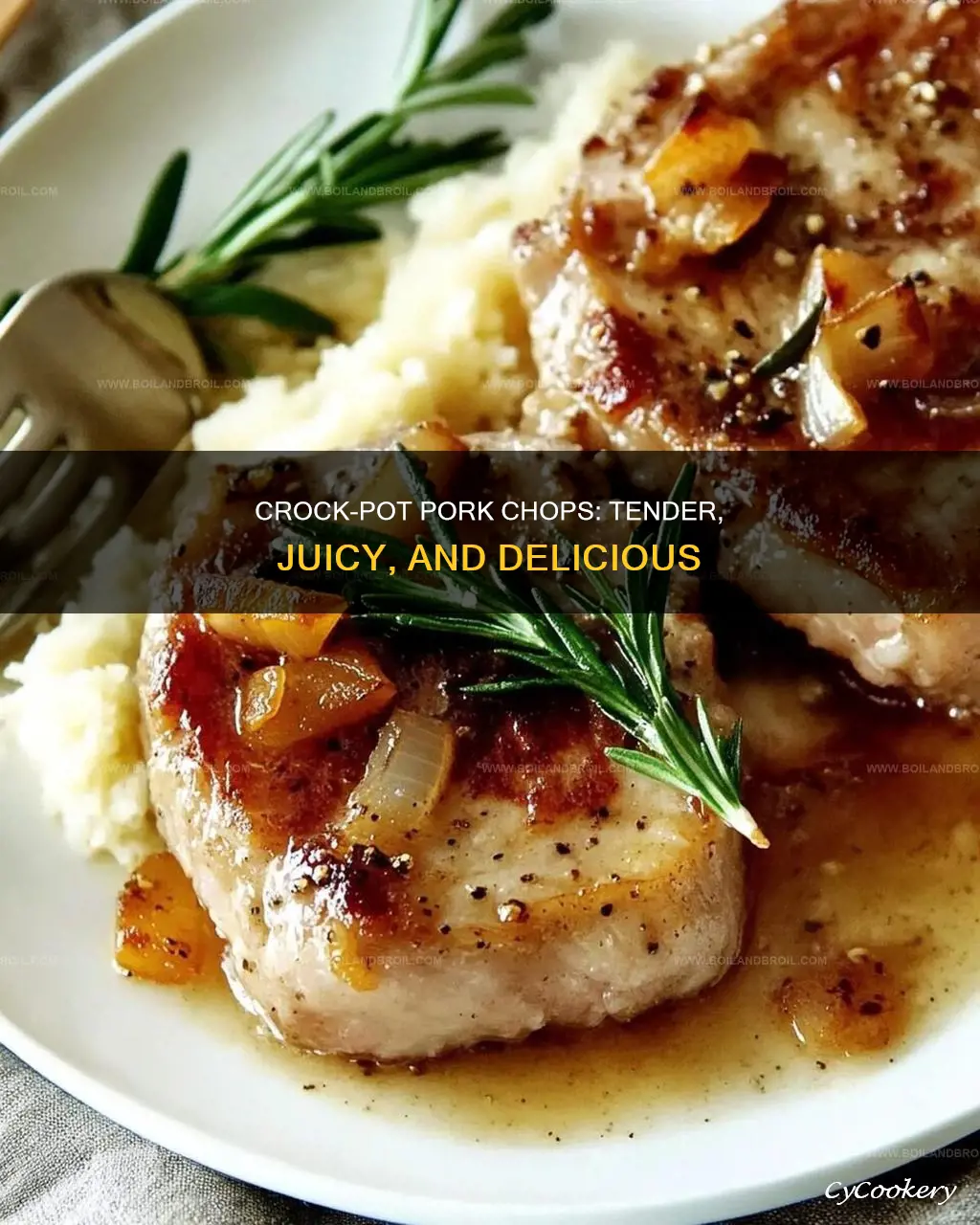 how do I cook pork chops in a crock pot