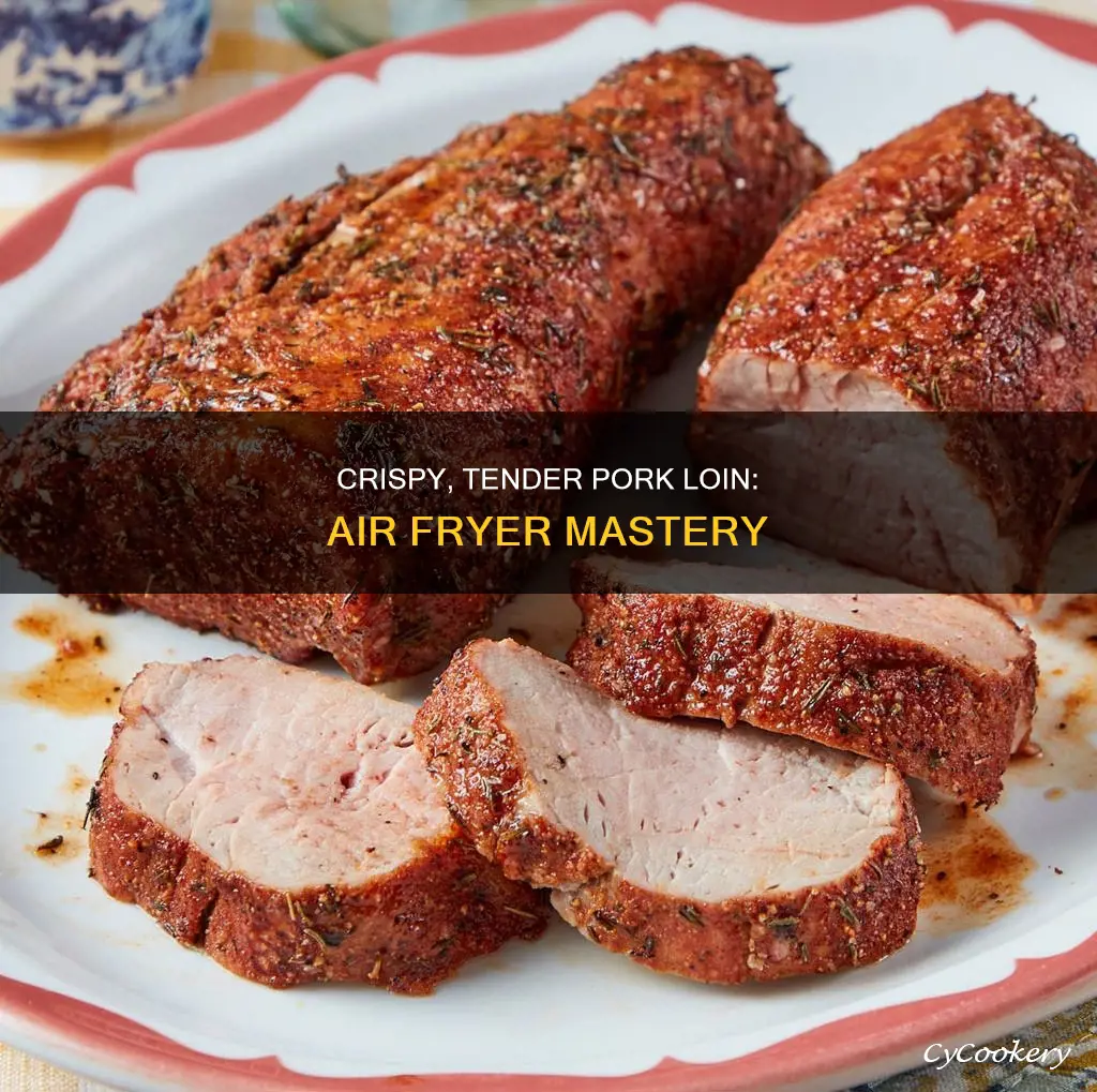 how do i cook pork loin in air fryer