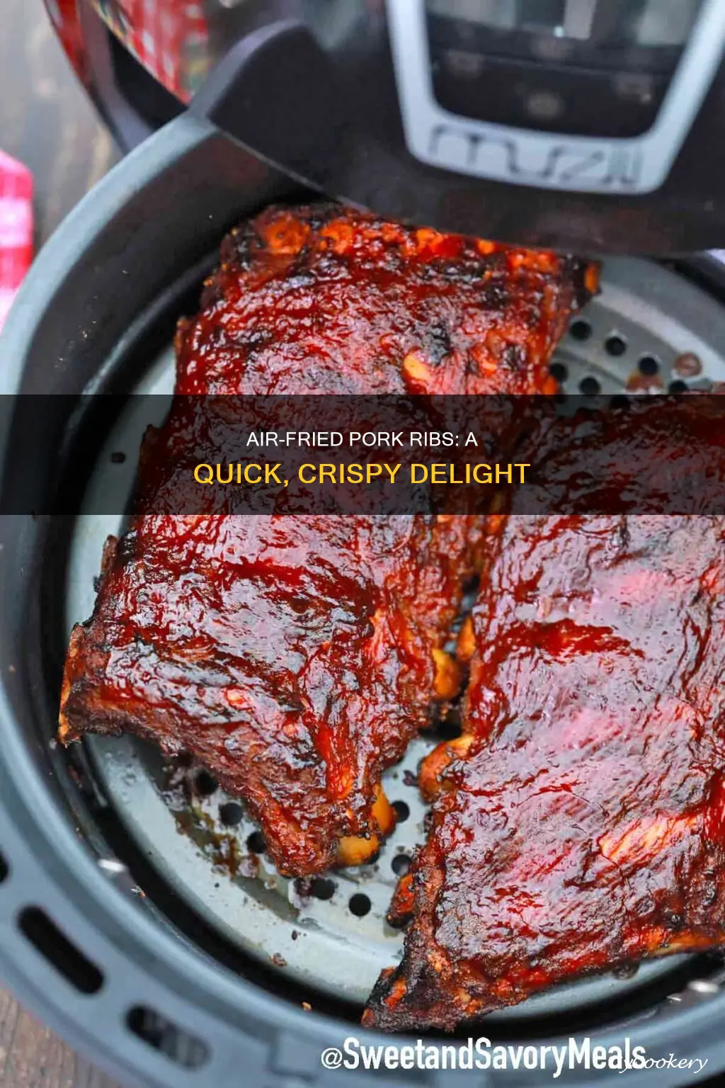 how do i cook pork ribs in an air fryer
