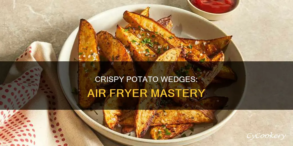 how do i cook potato wedges in an air fryer