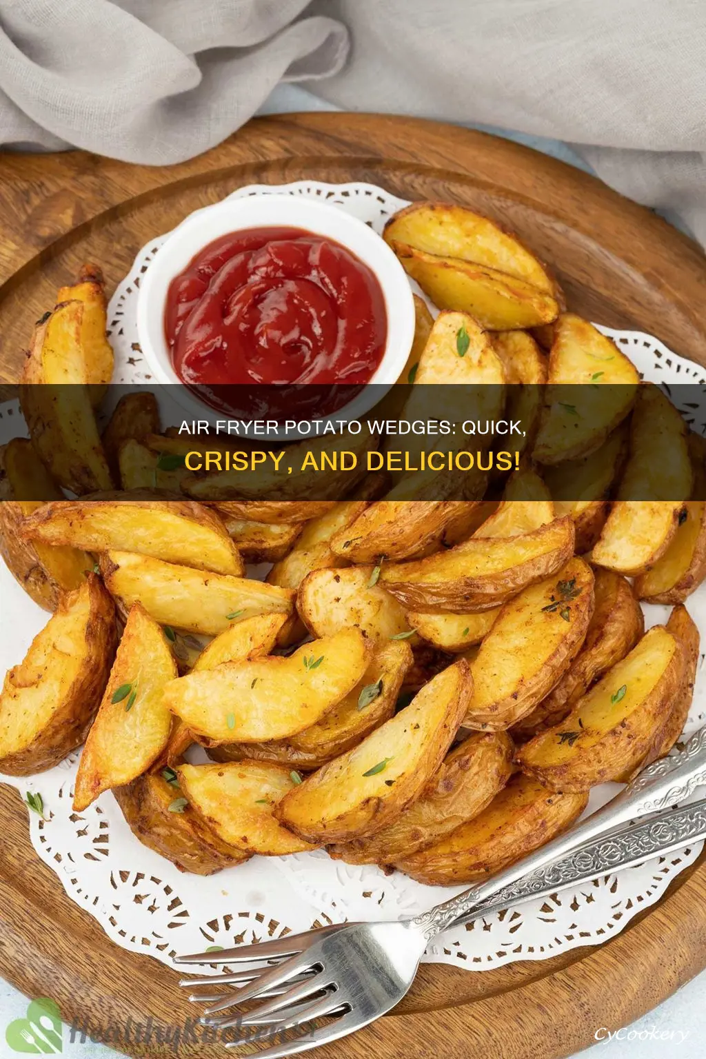 how do i cook potato wedges in an air fryer