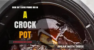 Crock Pot Prime Rib: Tender, Juicy, and Delicious