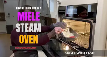 Steaming Rice Perfection with Miele Ovens