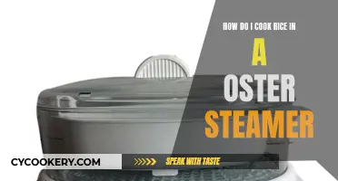 Steaming Rice: Oster Steamer How-to Guide