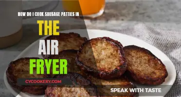 Crispy Sausage Patties: Air Fryer Mastery