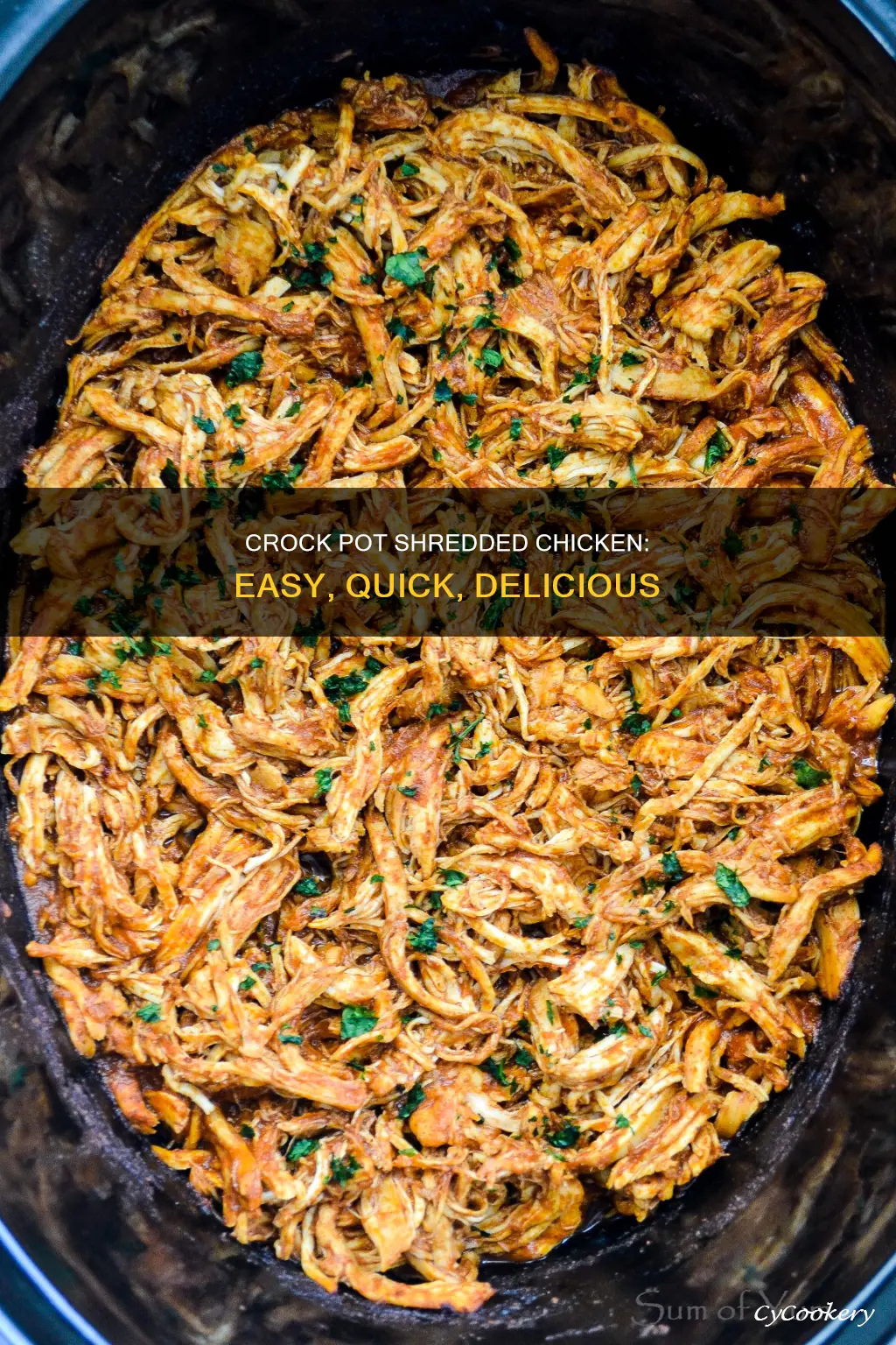 how do I cook shredded chicken in a crock pot
