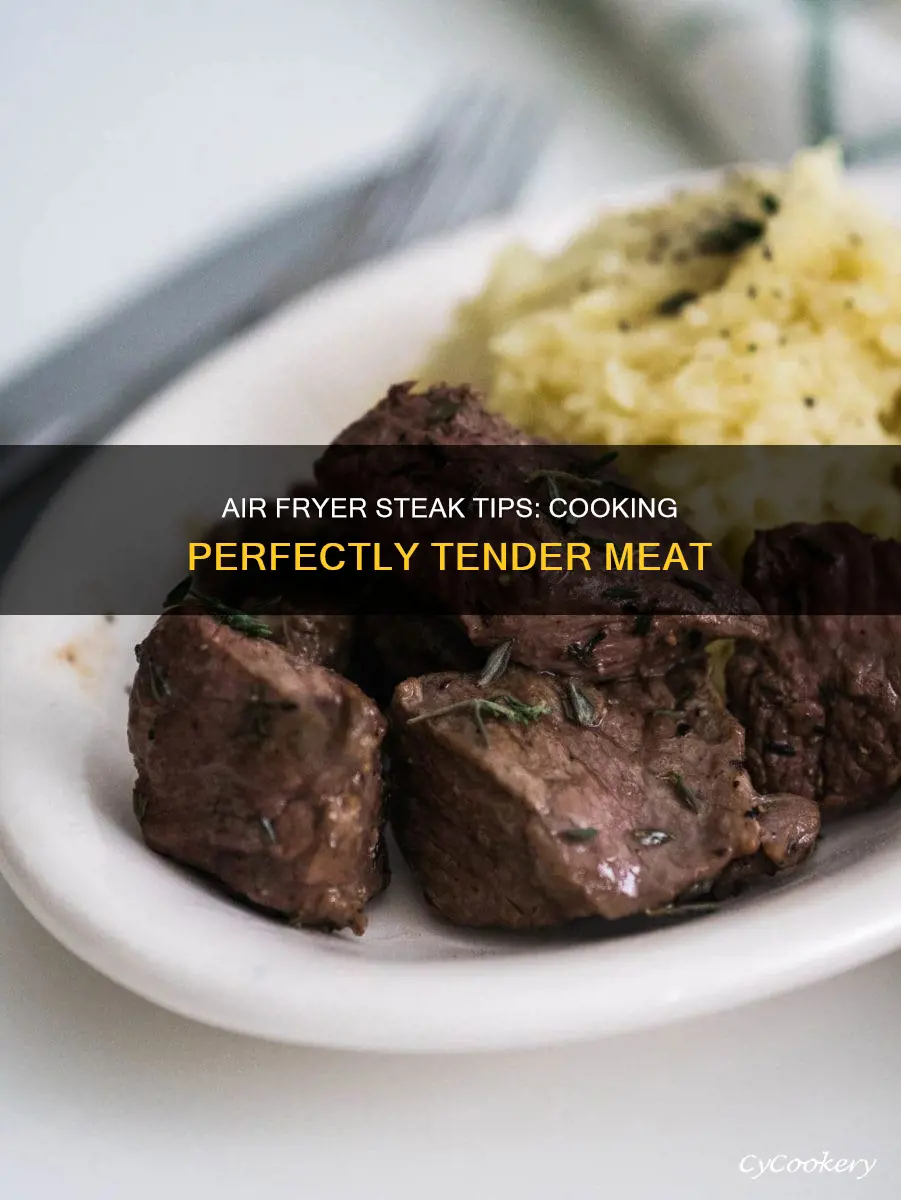 how do i cook steak tips in air fryer