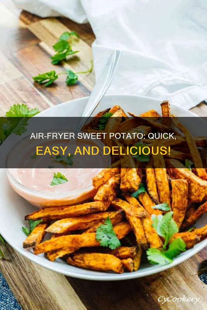 how do i cook sweet potato in the air fryer