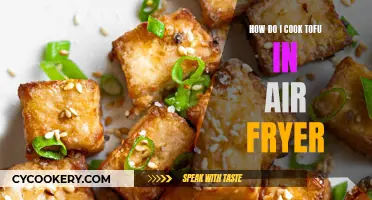 Crispy Tofu Delight: Air Fryer Magic Unveiled