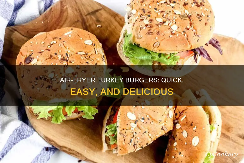 how do i cook turkey burgers in an air fryer