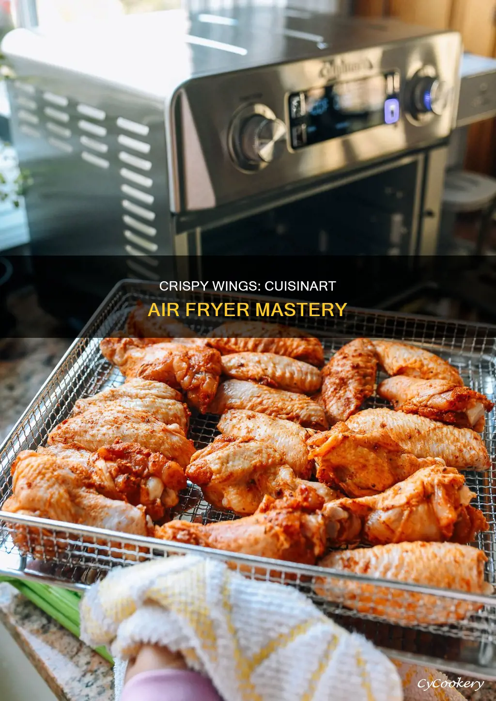 how do i cook wings in my cuisinart air fryer