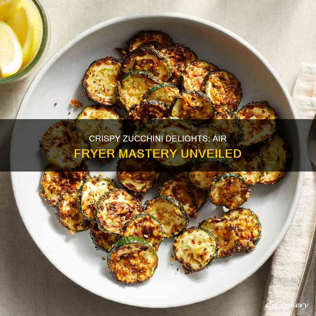 how do i cook zucchini in an air fryer