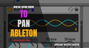Panning in Ableton: Where to Place Your Sounds