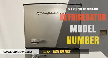 Locate Your Frigidaire Fridge Model Number Easily: A Quick Guide