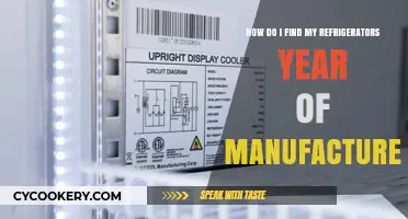 How to Determine Your Refrigerator's Manufacturing Year Easily