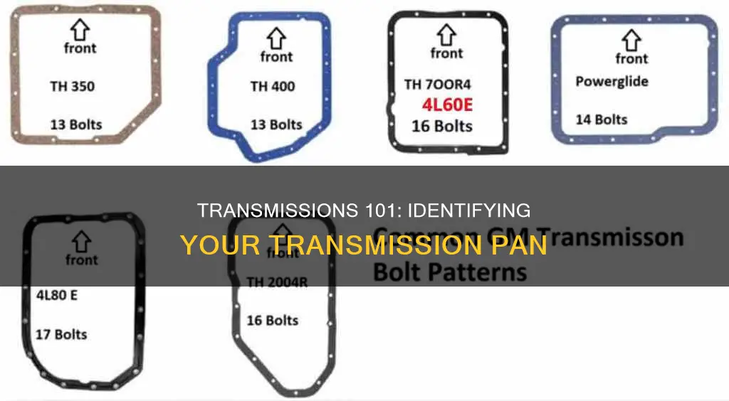 how do I find out what transmisiion pan I have