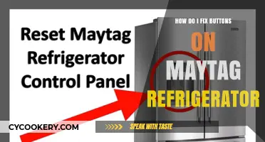 Quick Fixes for Broken Buttons on Your Maytag Refrigerator
