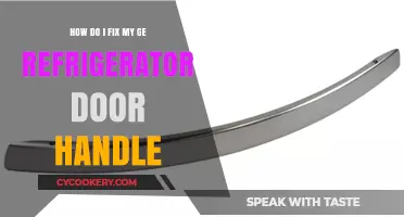 Easy Steps to Repair Your GE Refrigerator Door Handle
