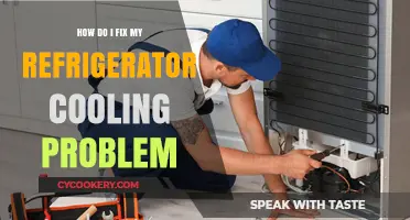 Quick Fixes for Your Refrigerator's Cooling Issues: A Step-by-Step Guide