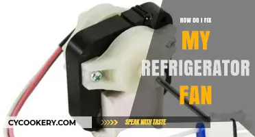 Quick Fixes for a Noisy or Broken Refrigerator Fan