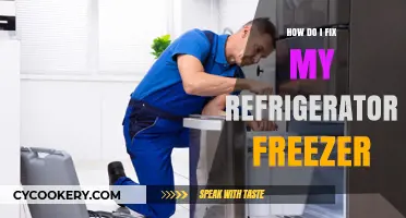 Quick Fixes for a Malfunctioning Refrigerator Freezer: DIY Troubleshooting Guide