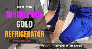 Whirlpool Gold Refrigerator Repair: Troubleshooting and Fixing Common Issues
