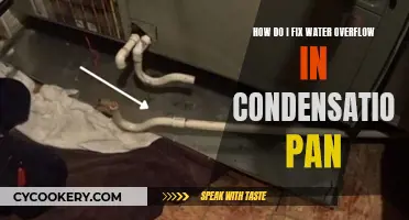 Fixing a Condensation Pan Overflow: A Step-by-Step Guide