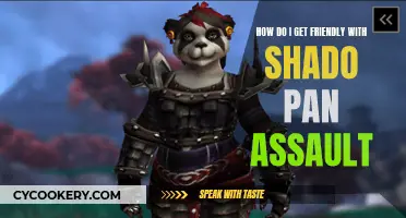 Making Friends with Shado-Pan Assault